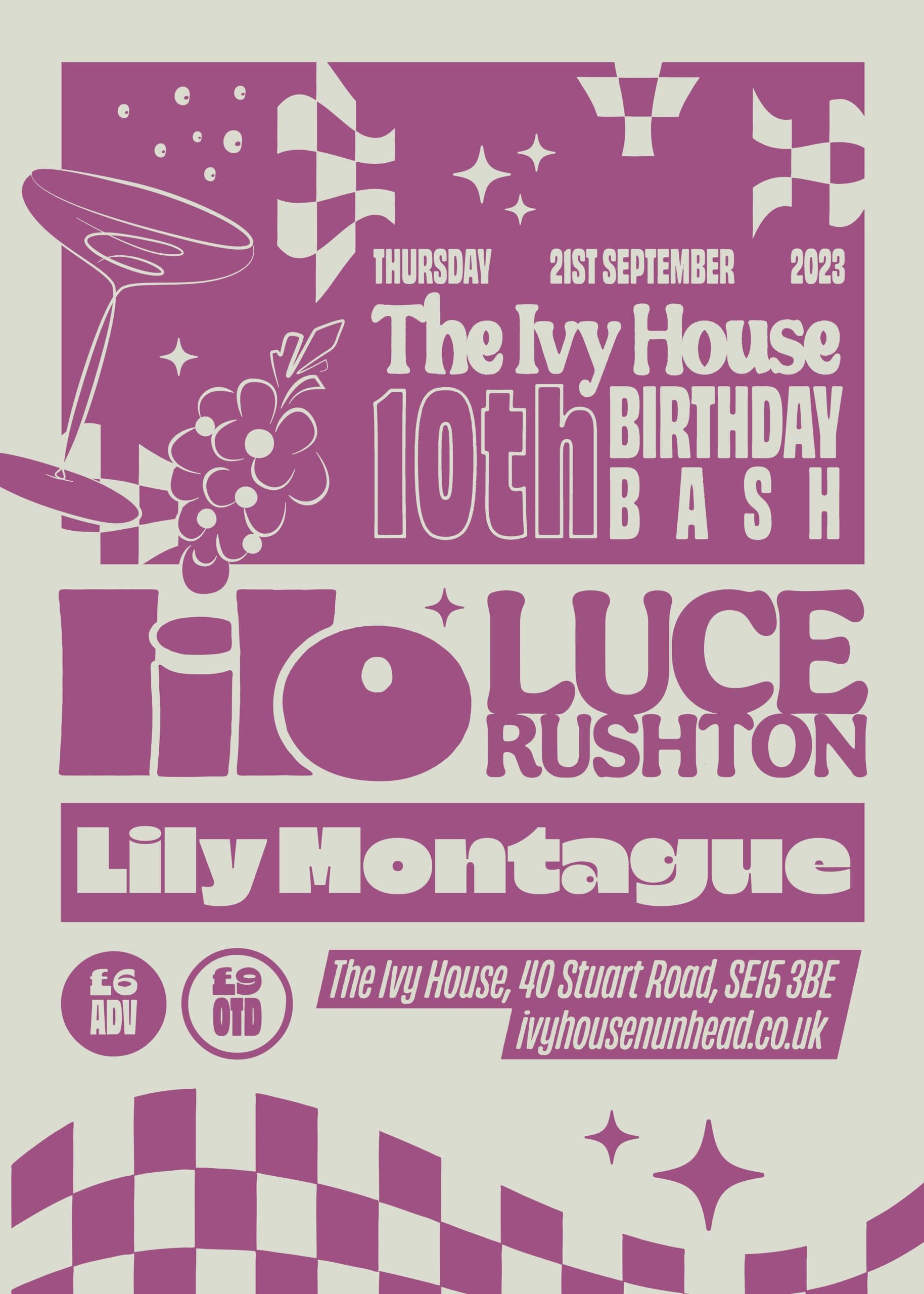 The Ivy House 10th Birthday Bash: lilo w/ Luce Rushton and Lily Montague