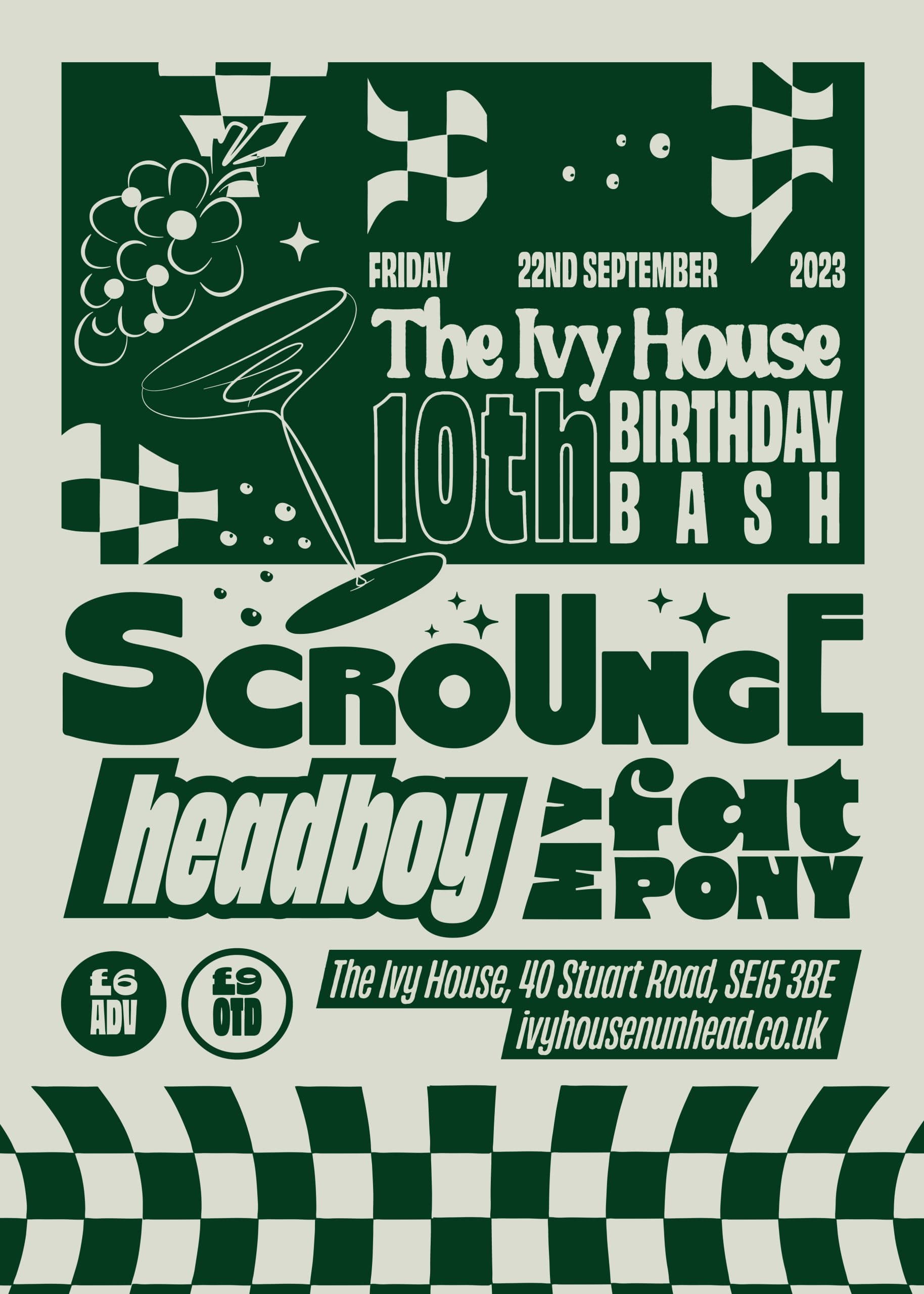The Ivy House 10th Birthday Bash: Scrounge w/ headboy and My Fat Pony
